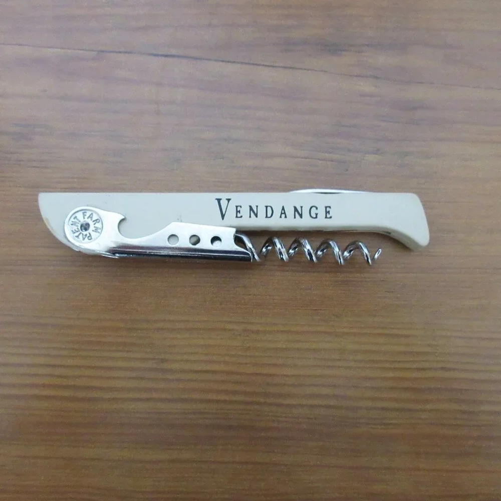 Vendance Hugger Franmara Wine Cork Screw & Bottle Opener w/Knife Steel